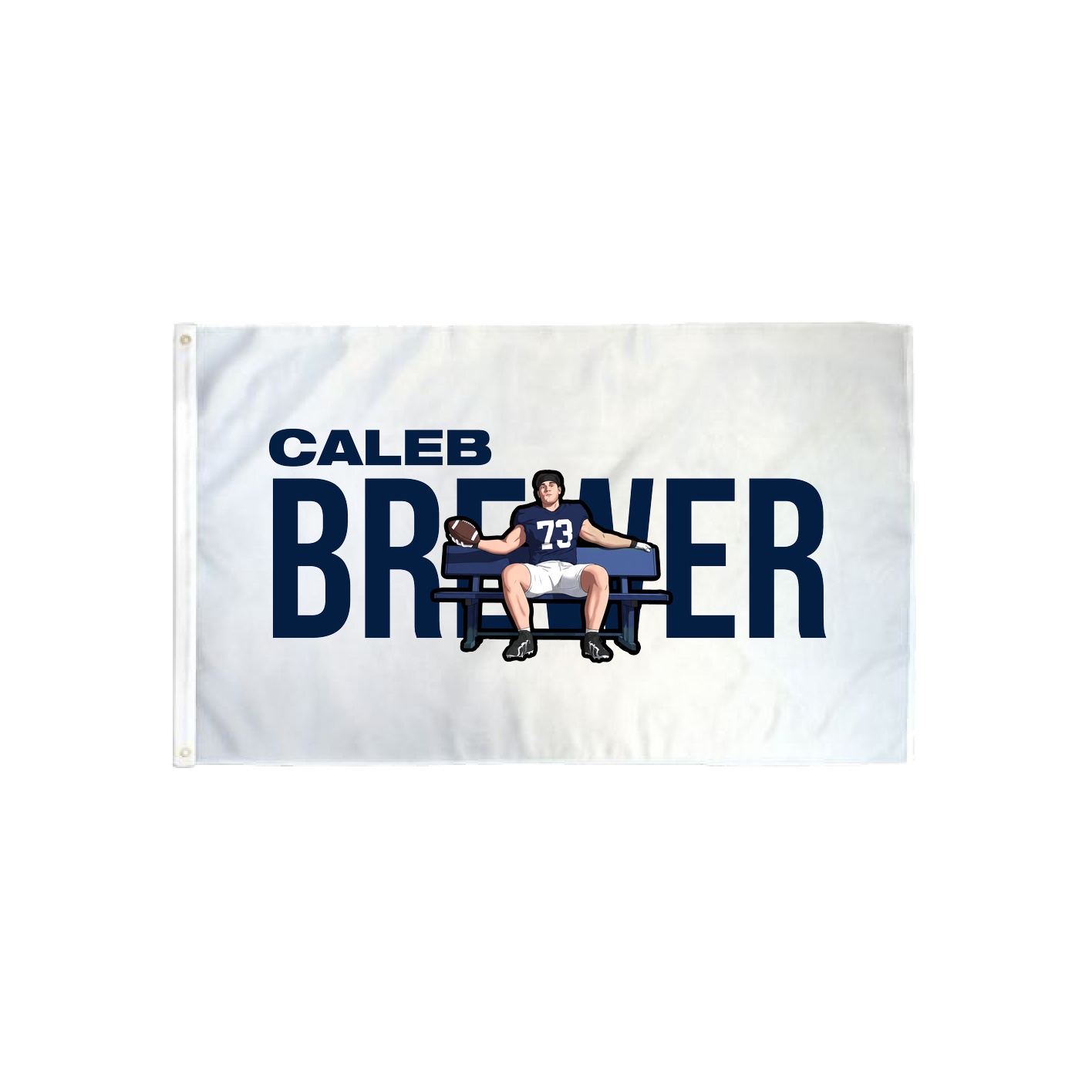 3x5 Flag — Player Name in Classic