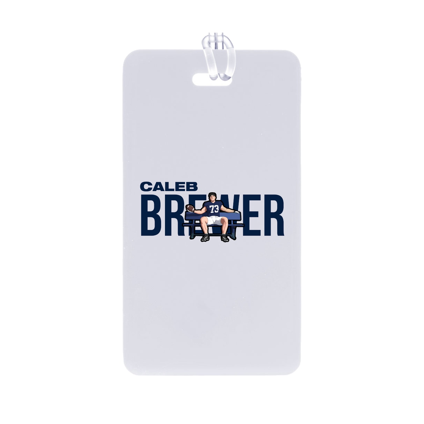 Bag Tag — Player Name in Classic