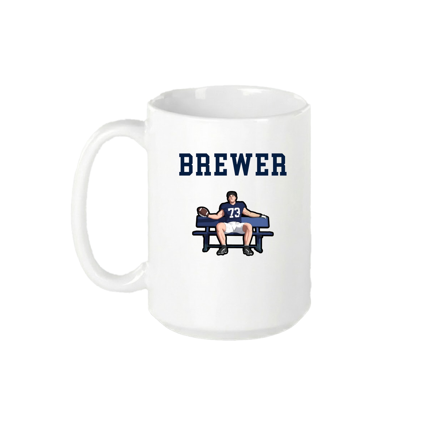 15oz Coffee Mug — Shirsey in White