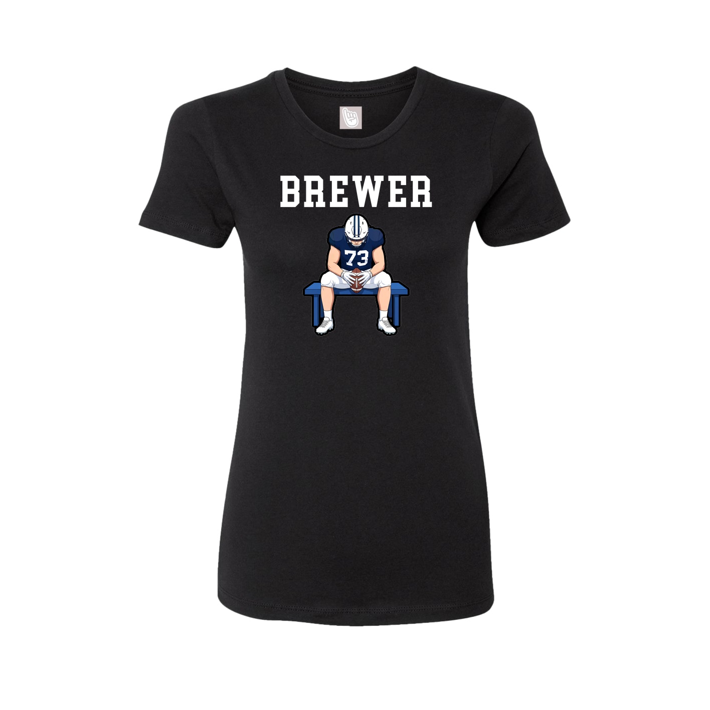 Fitted Women's Tee — Shirsey in Black