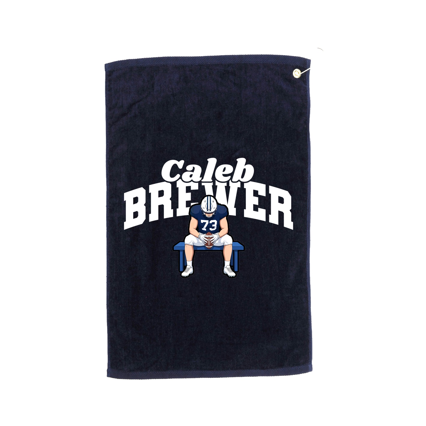 Golf Towel — Signature Arch in Navy