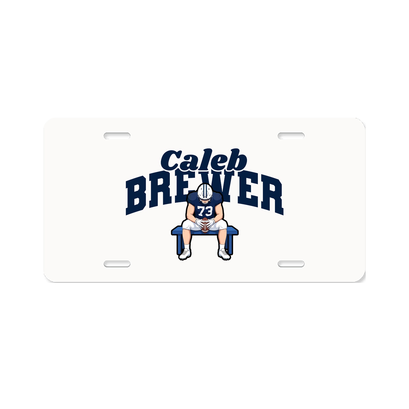 License Plate — Signature Arch in Classic