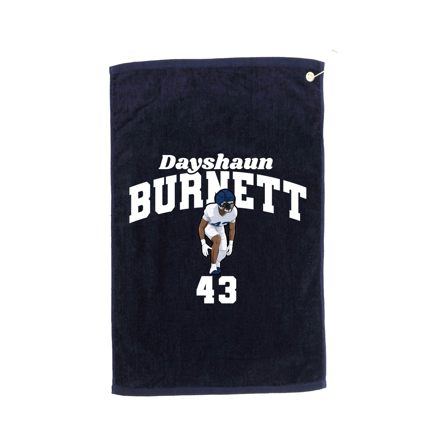 Golf Towel — Signature Arch in Navy