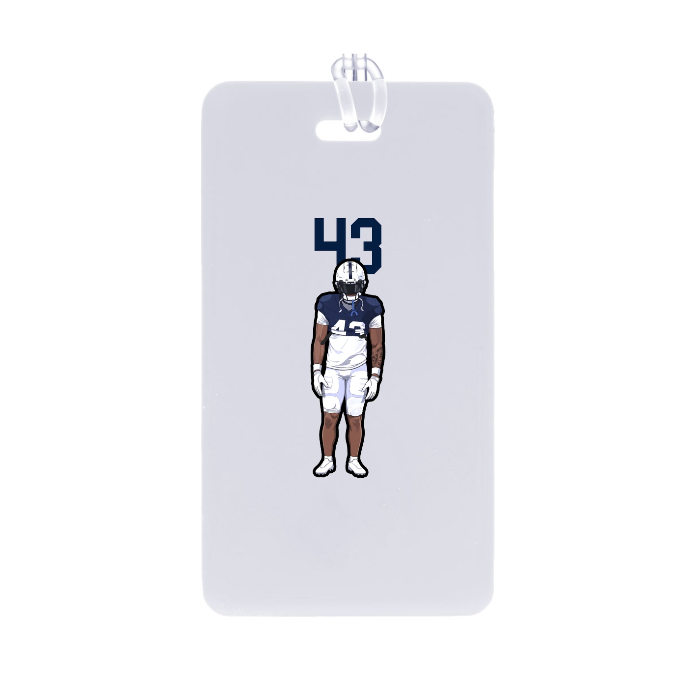 Bag Tag — Number Top in Classic