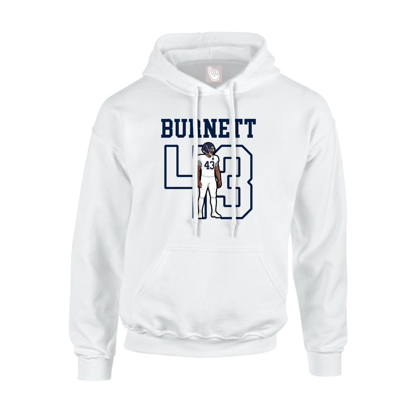 Youth Hoodie — Shirsey in White