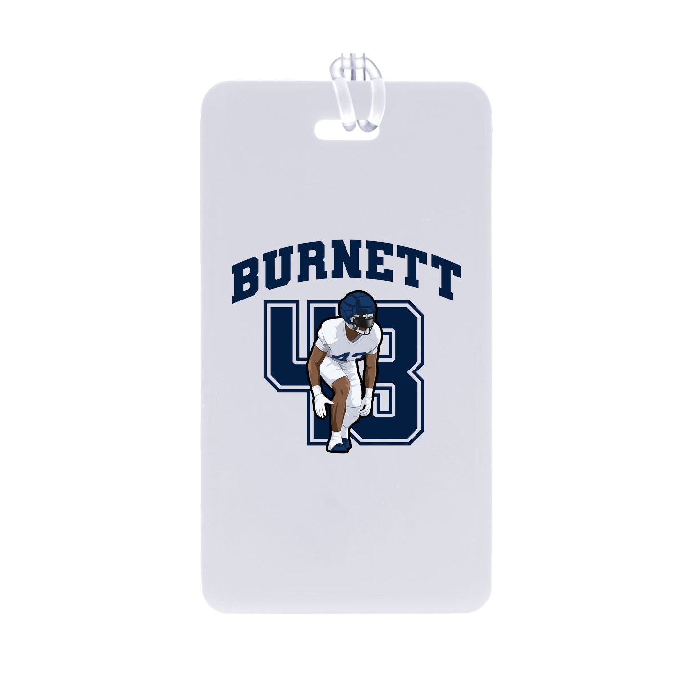 Bag Tag — Number in Classic