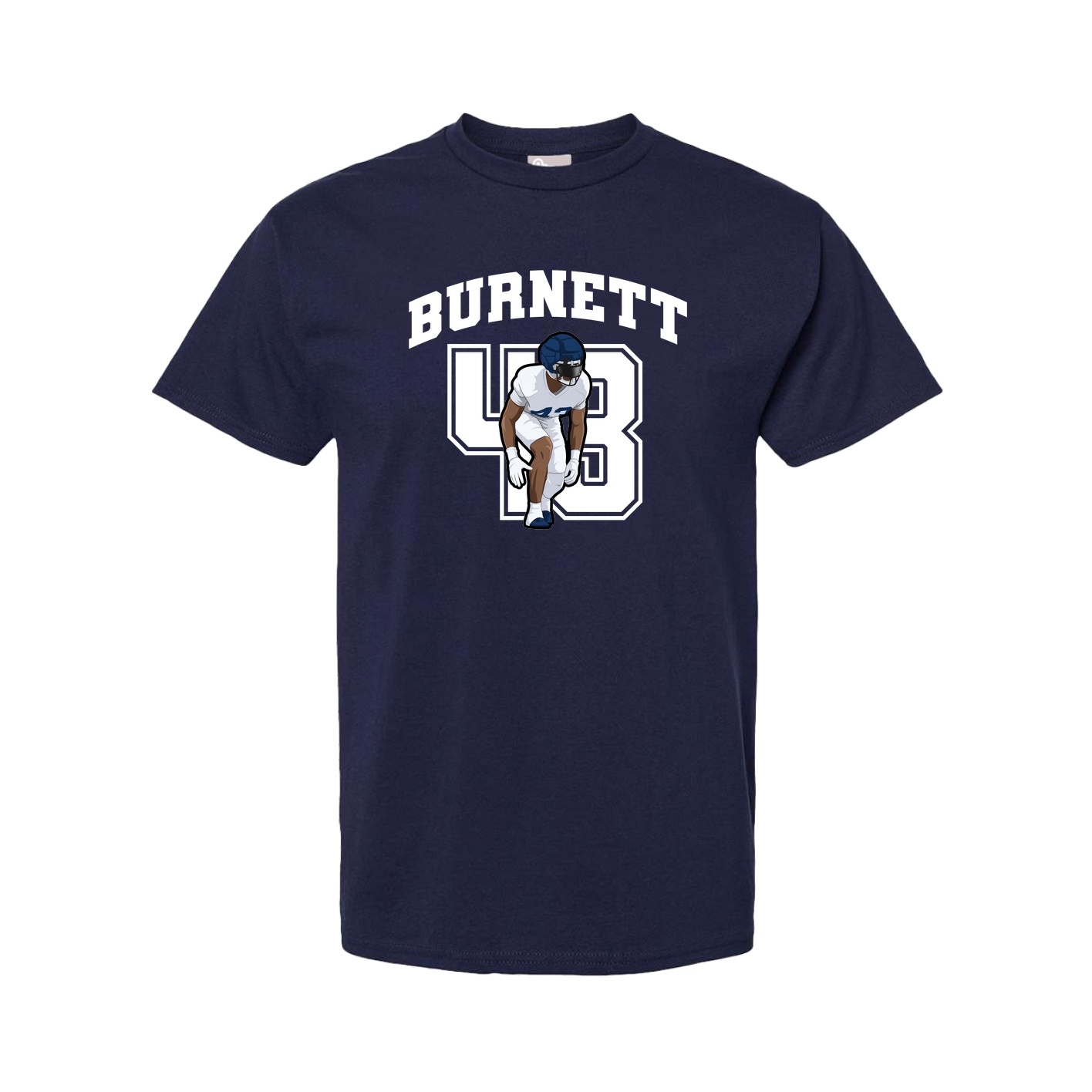 Tee — Number in Navy