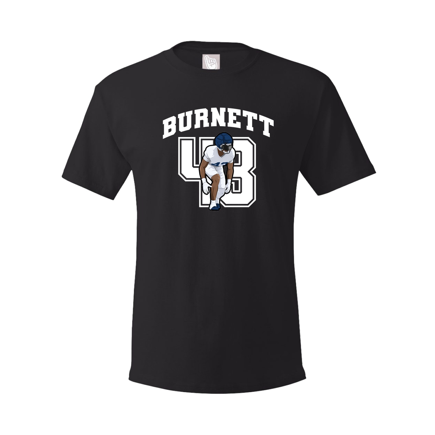 Youth Tee — Number in Black