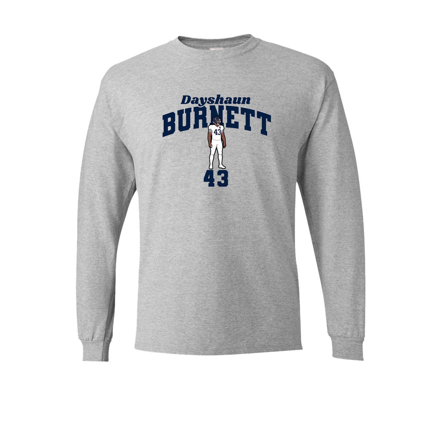 Long Sleeve Tee — Signature Arch in Grey