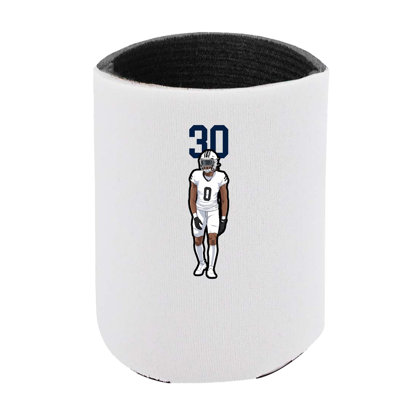 Can Holder — Number Top in White