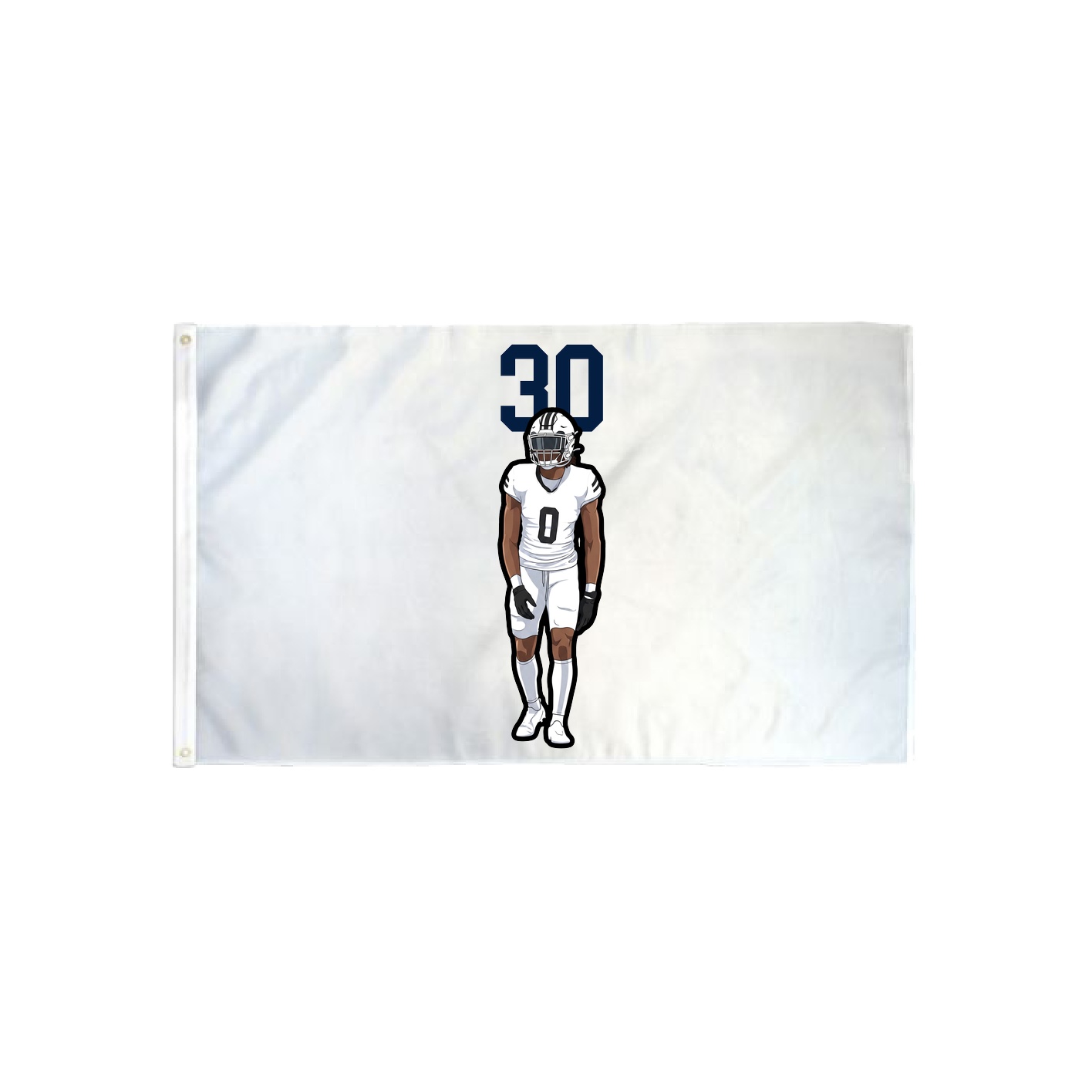 3x5 Flag — Number Top in Classic