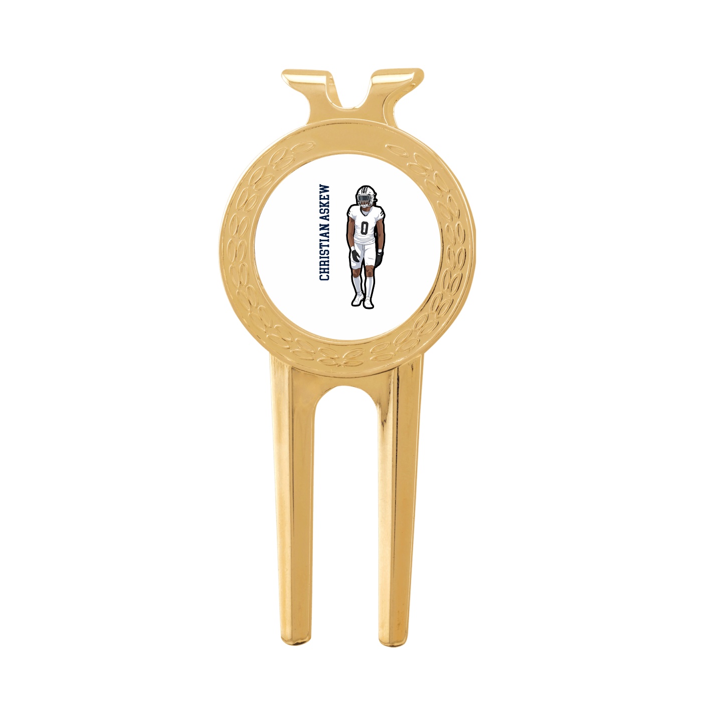 Divot Tool with Ball Marker — Name Vertical in Classic