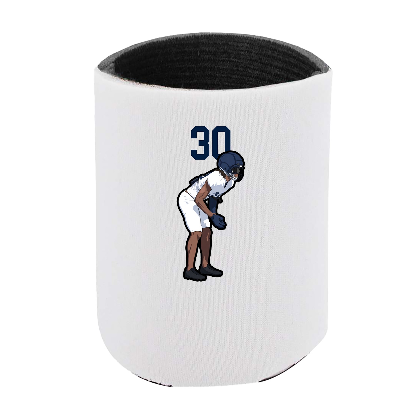 Can Holder — Number Top in White
