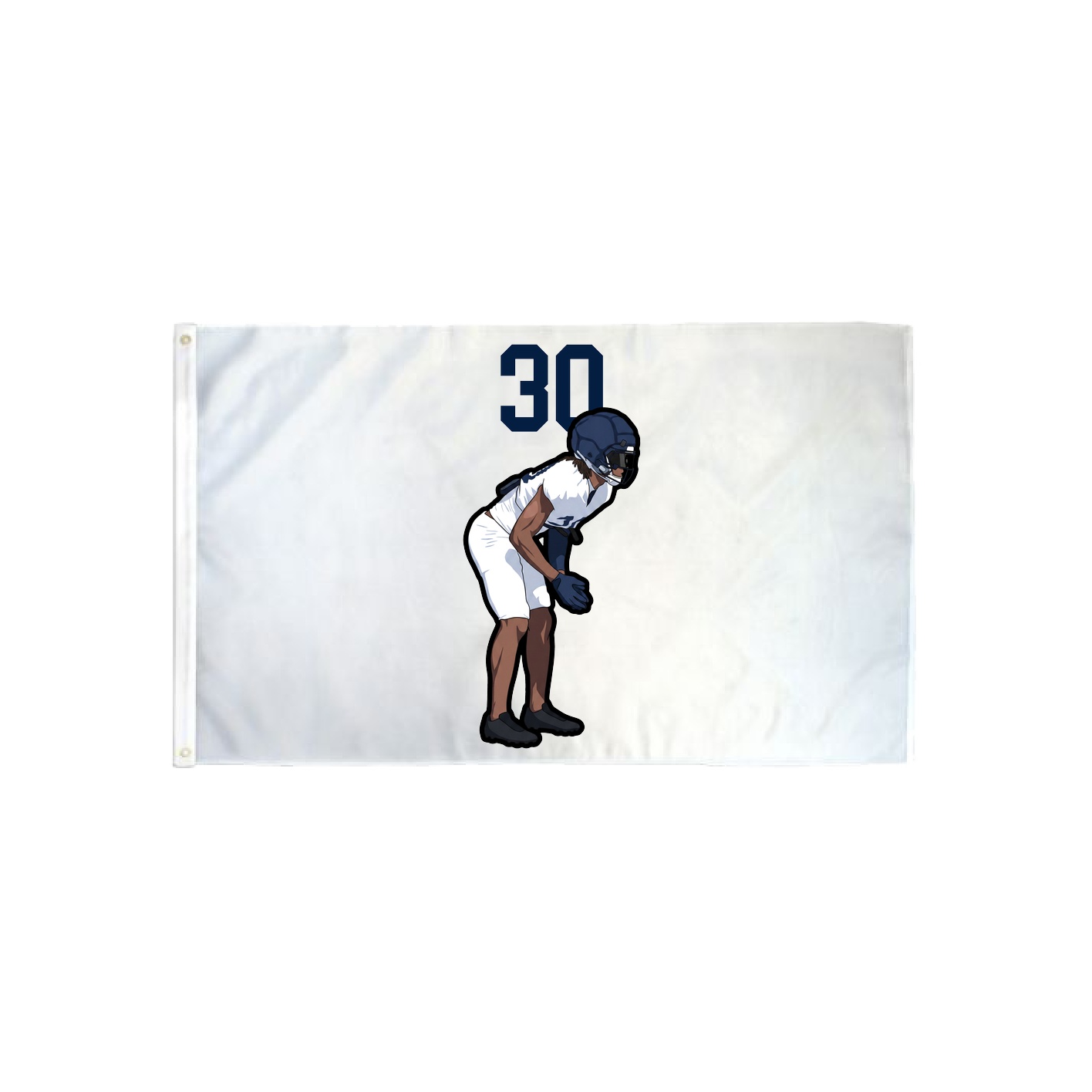3x5 Flag — Number Top in Classic