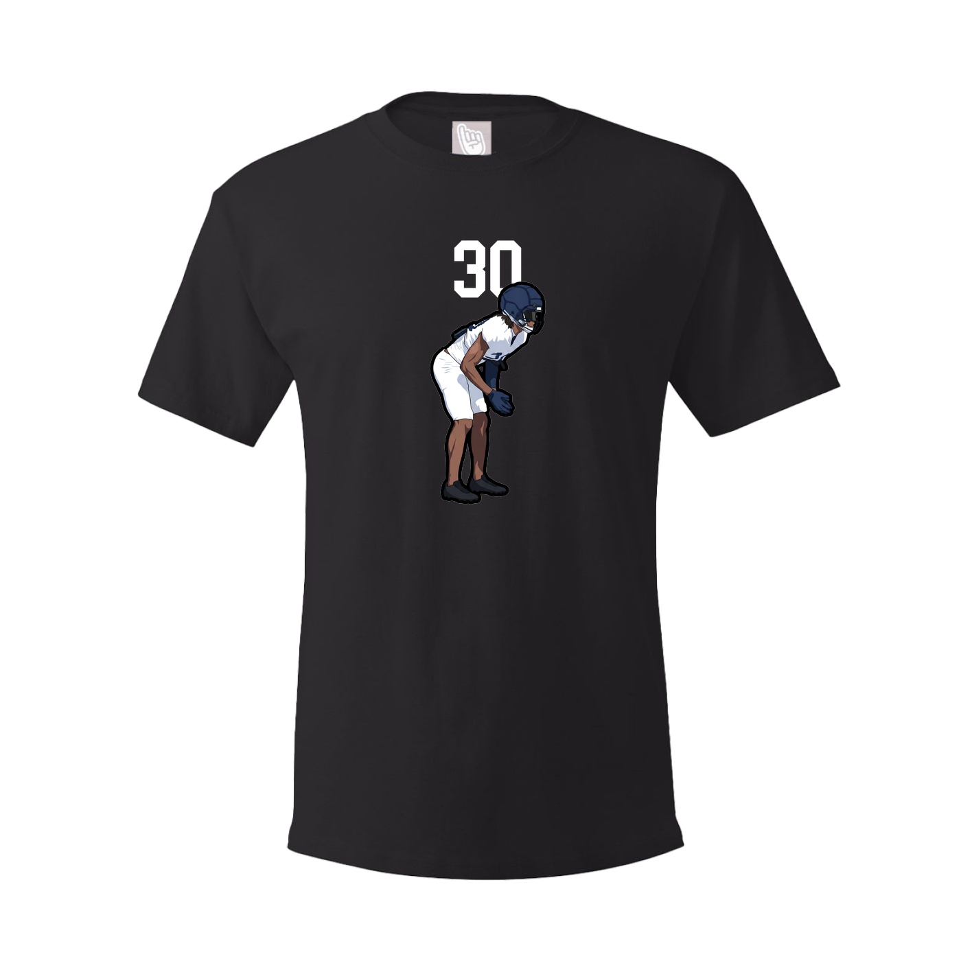 Tee — Number Top in Black