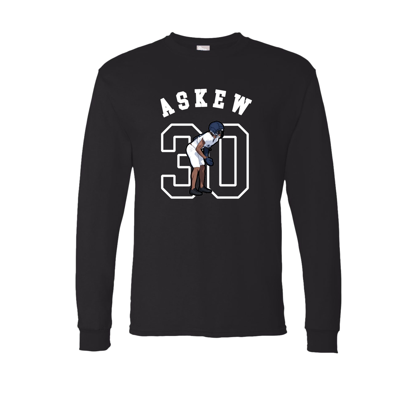 Long Sleeve Tee — Shirsey Arch in Black