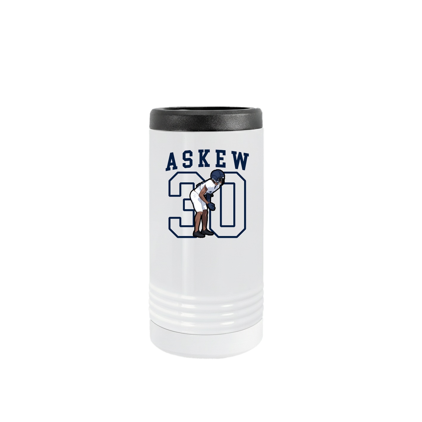 Slim Beverage Holder — Shirsey in White