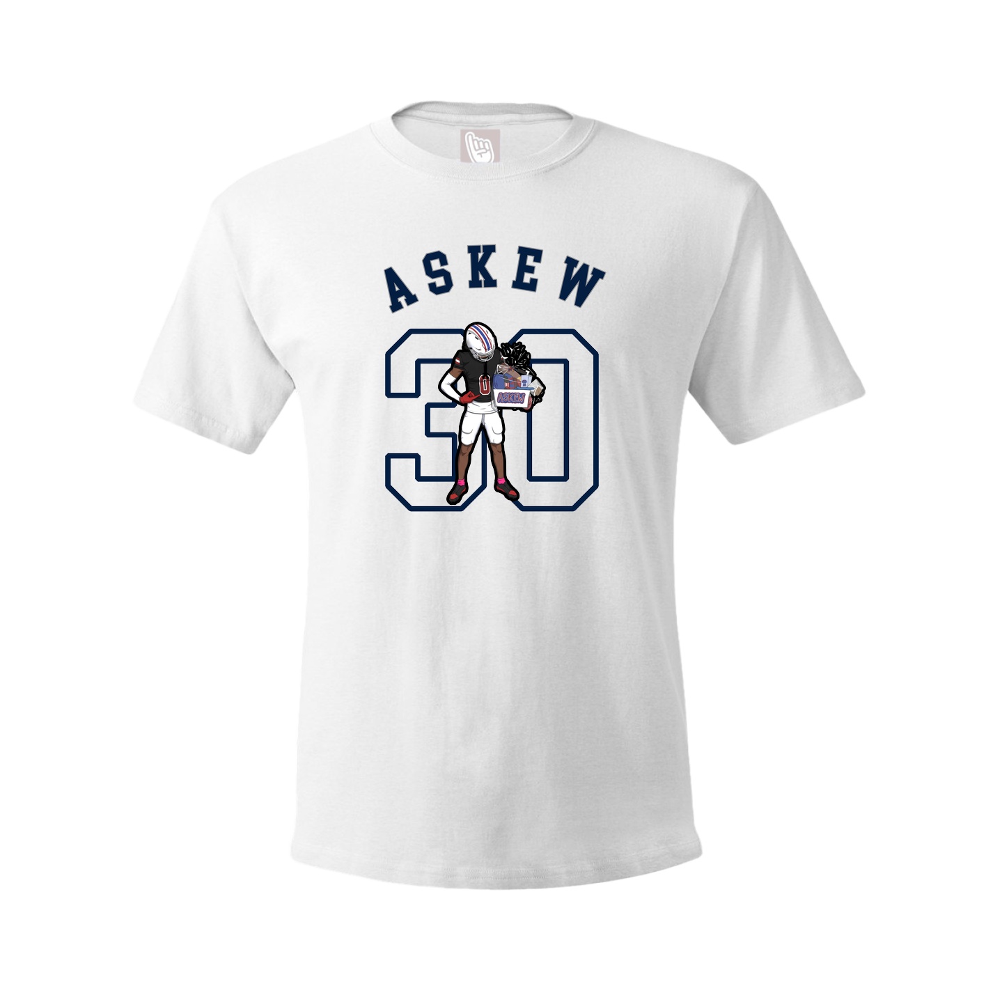 Tee — Shirsey Arch in White