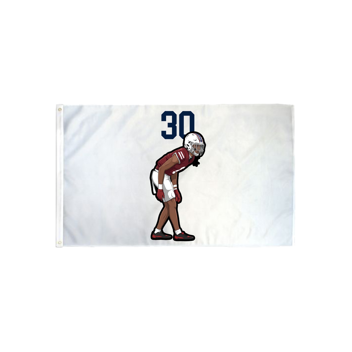 3x5 Flag — Number Top in Classic