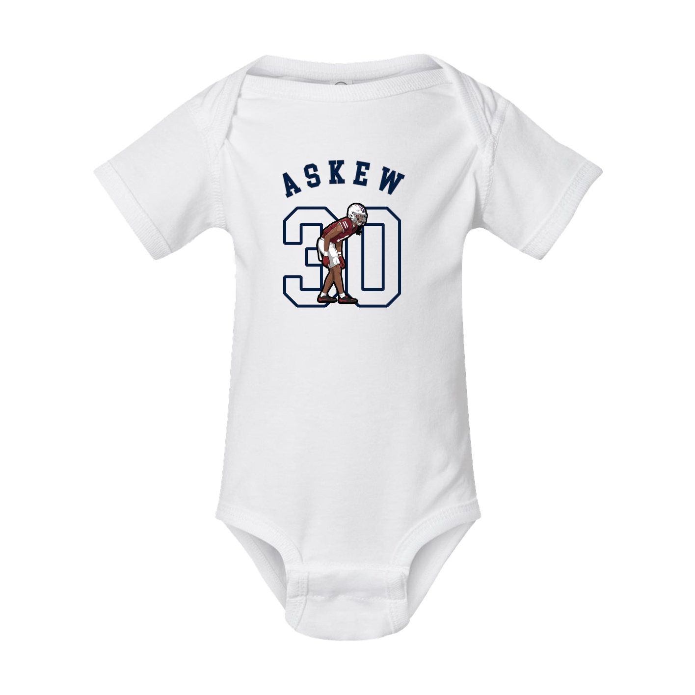Baby Onesie — Shirsey Arch in White