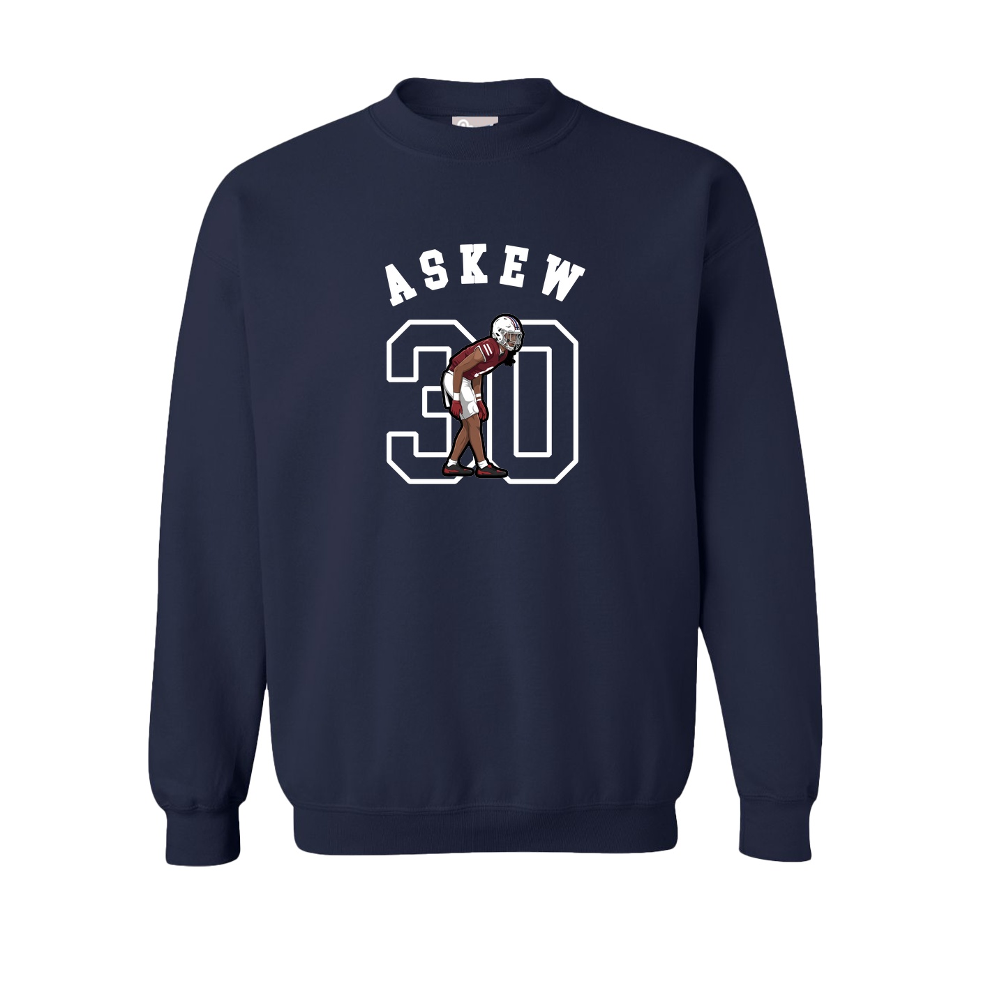 Fleece Crew — Shirsey Arch in Navy