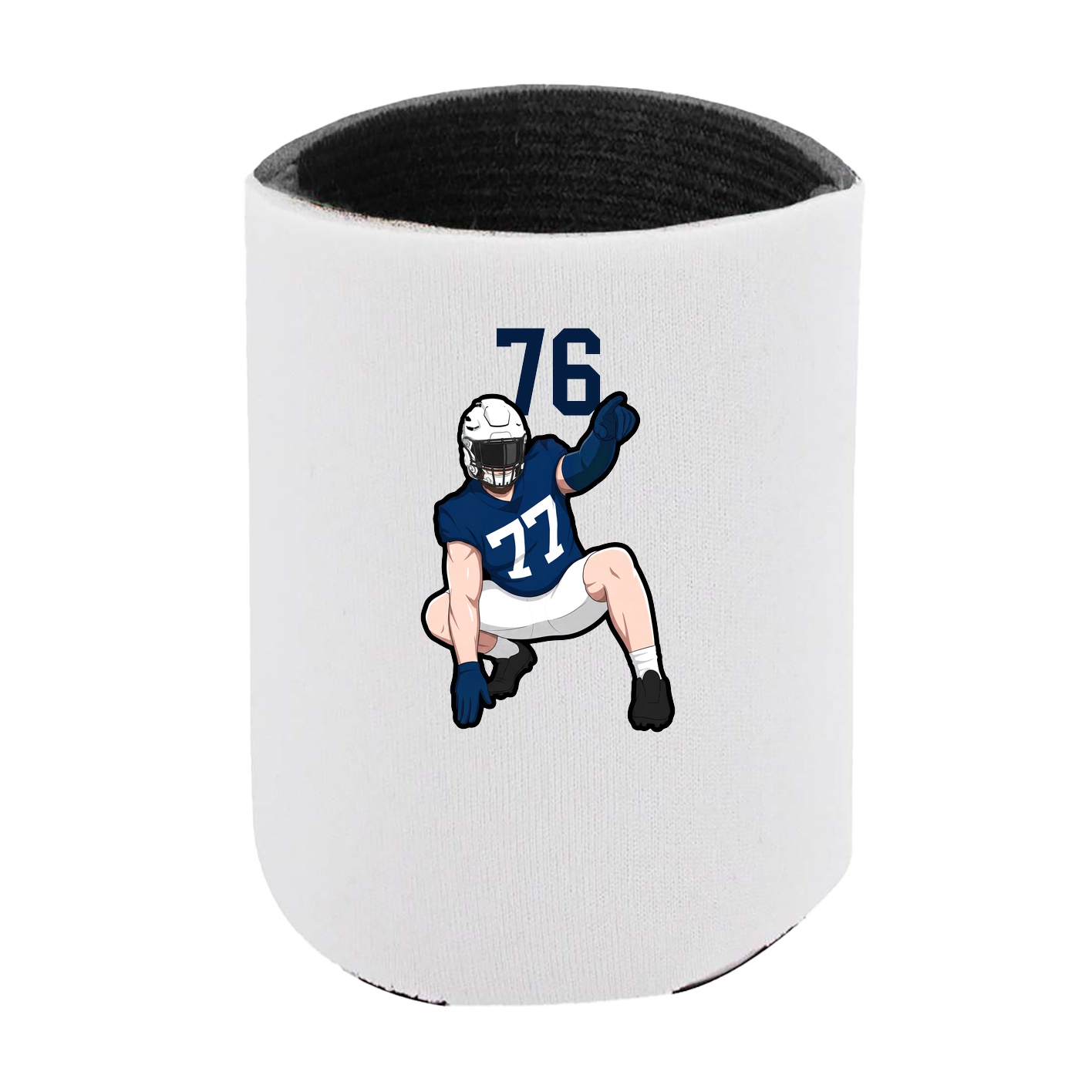 Can Holder — Number Top in White