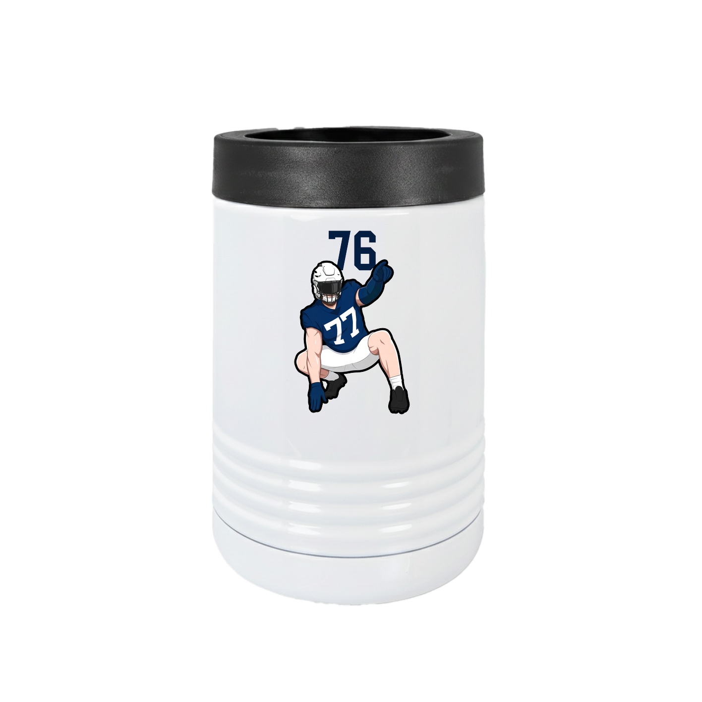 Beverage Holder — Number Top in White