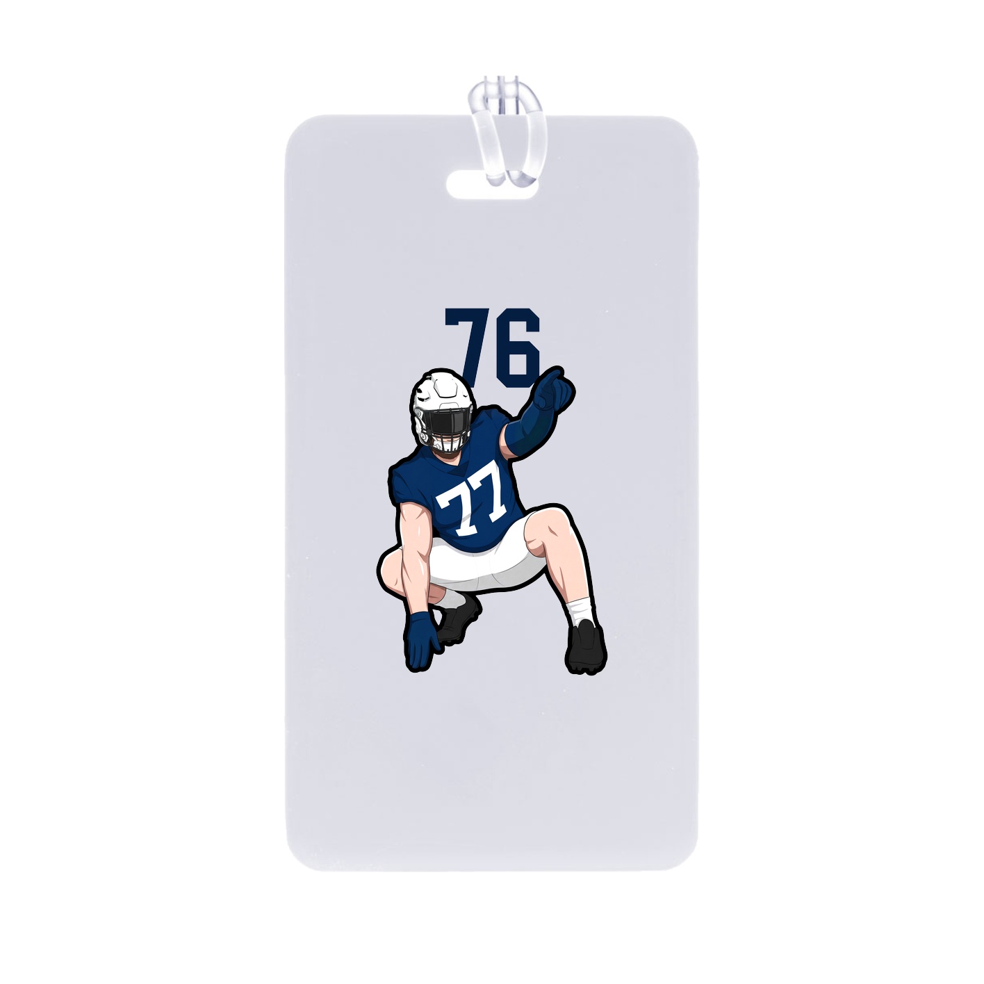 Bag Tag — Number Top in Classic