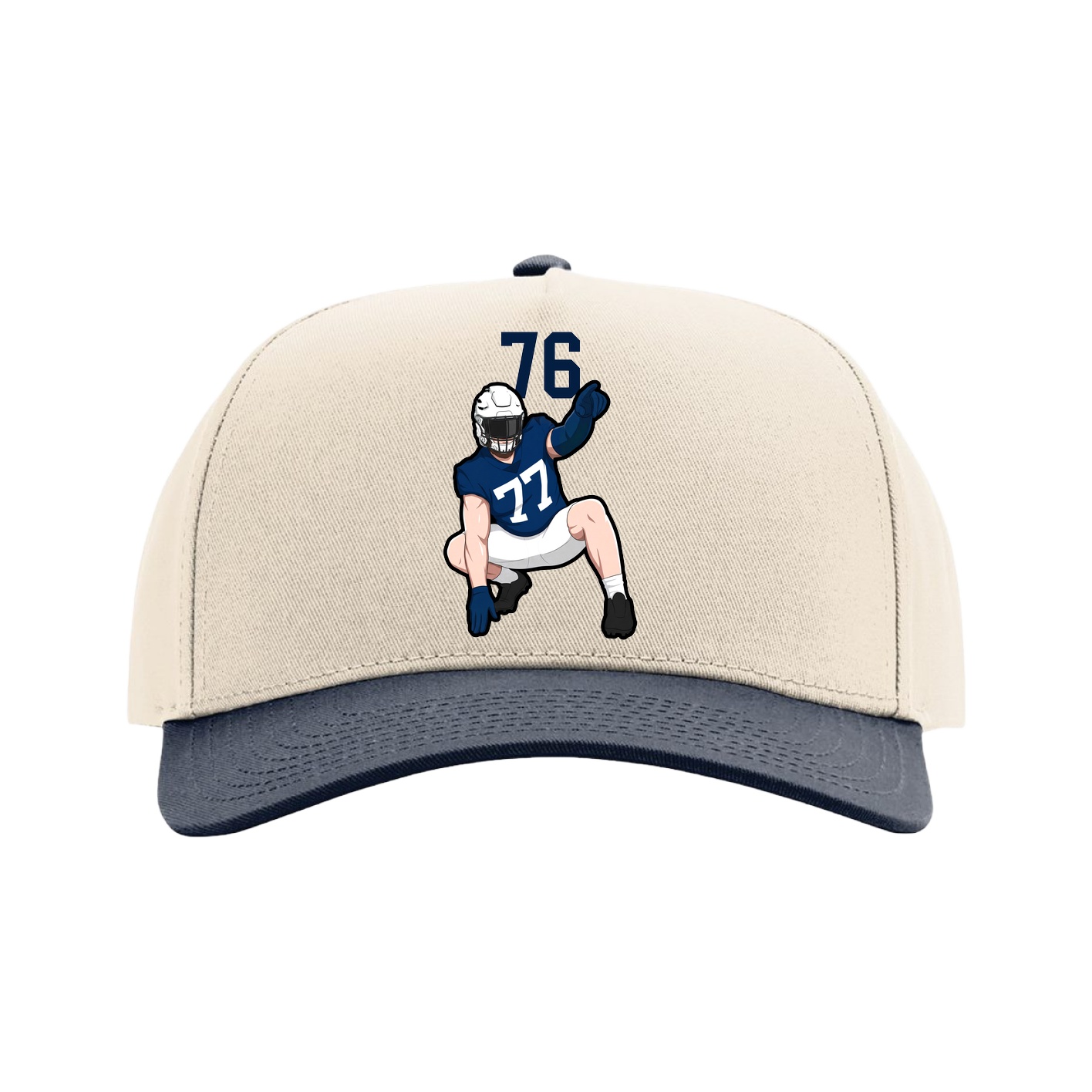 Full Fabric Five-Panel Champ Cap