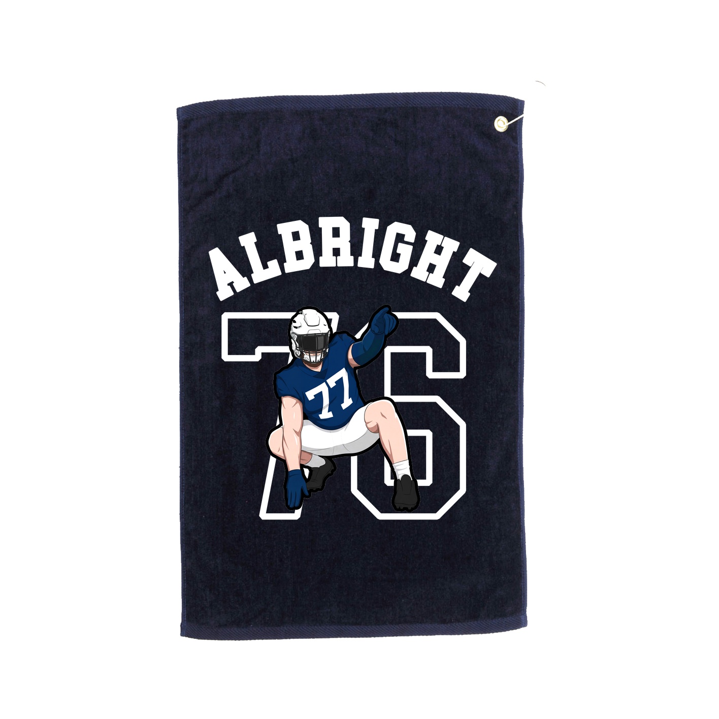 Golf Towel — Shirsey Arch in Navy