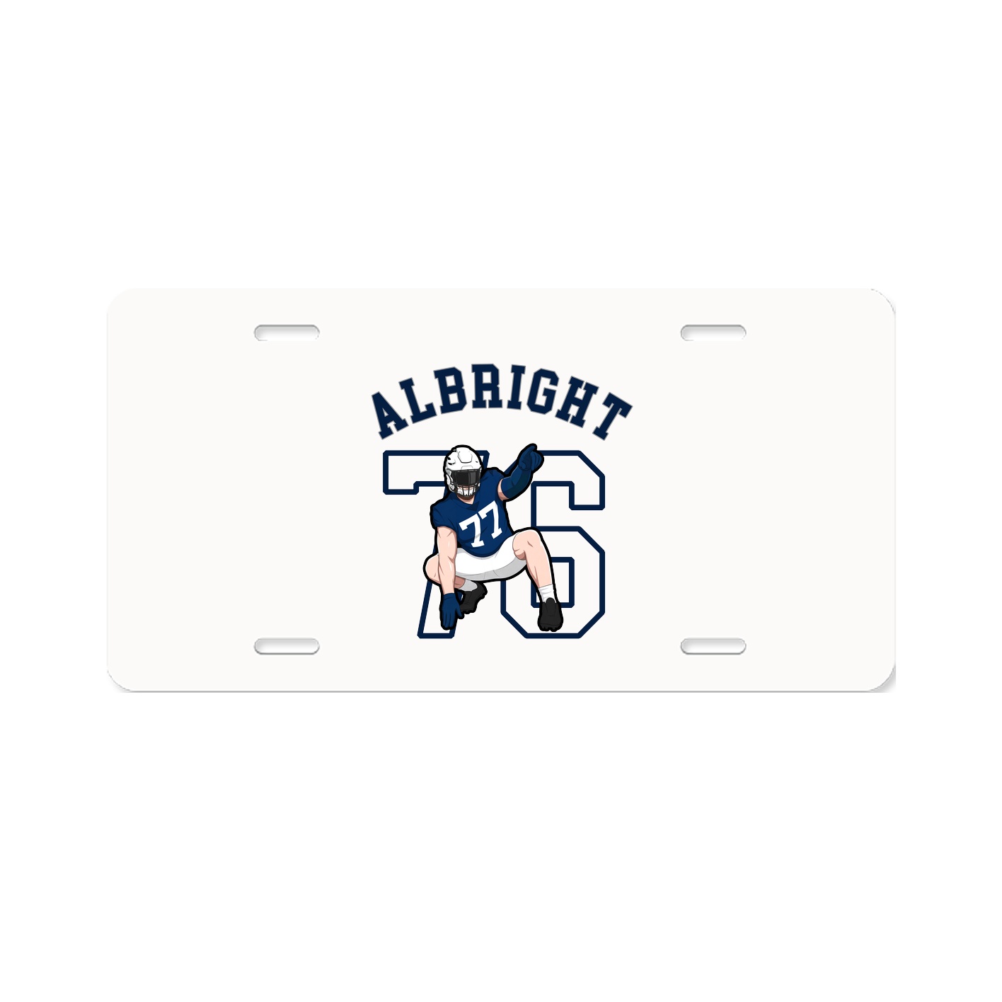 License Plate — Shirsey Arch in Classic