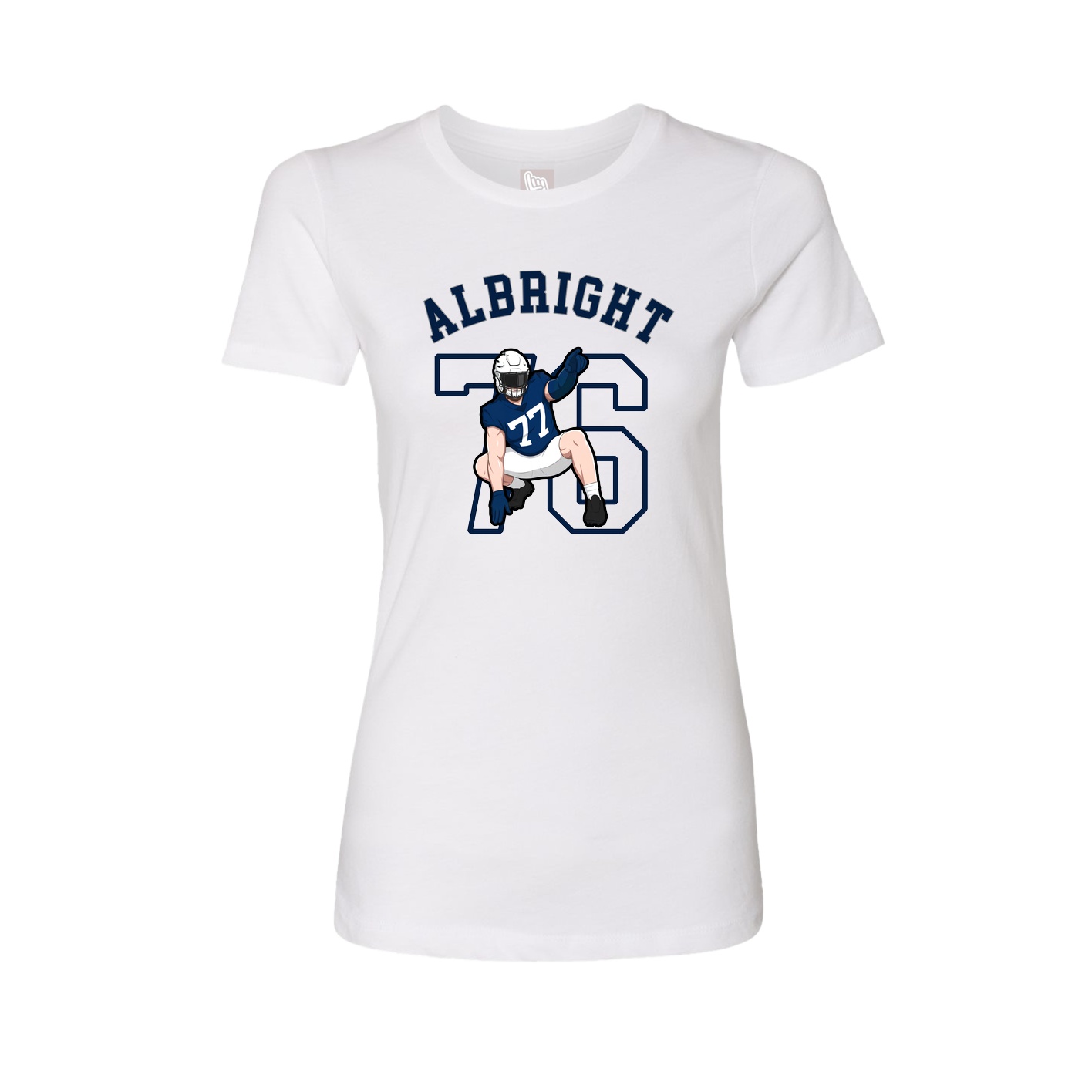 Womens Tee — Shirsey Arch in White