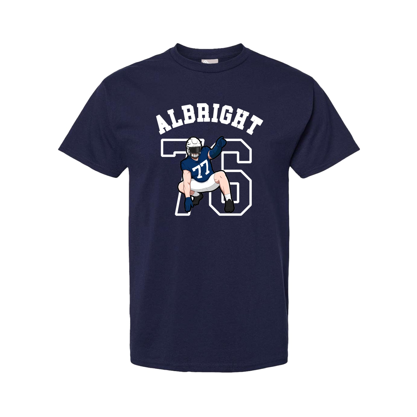 Youth Tee — Shirsey Arch in Navy