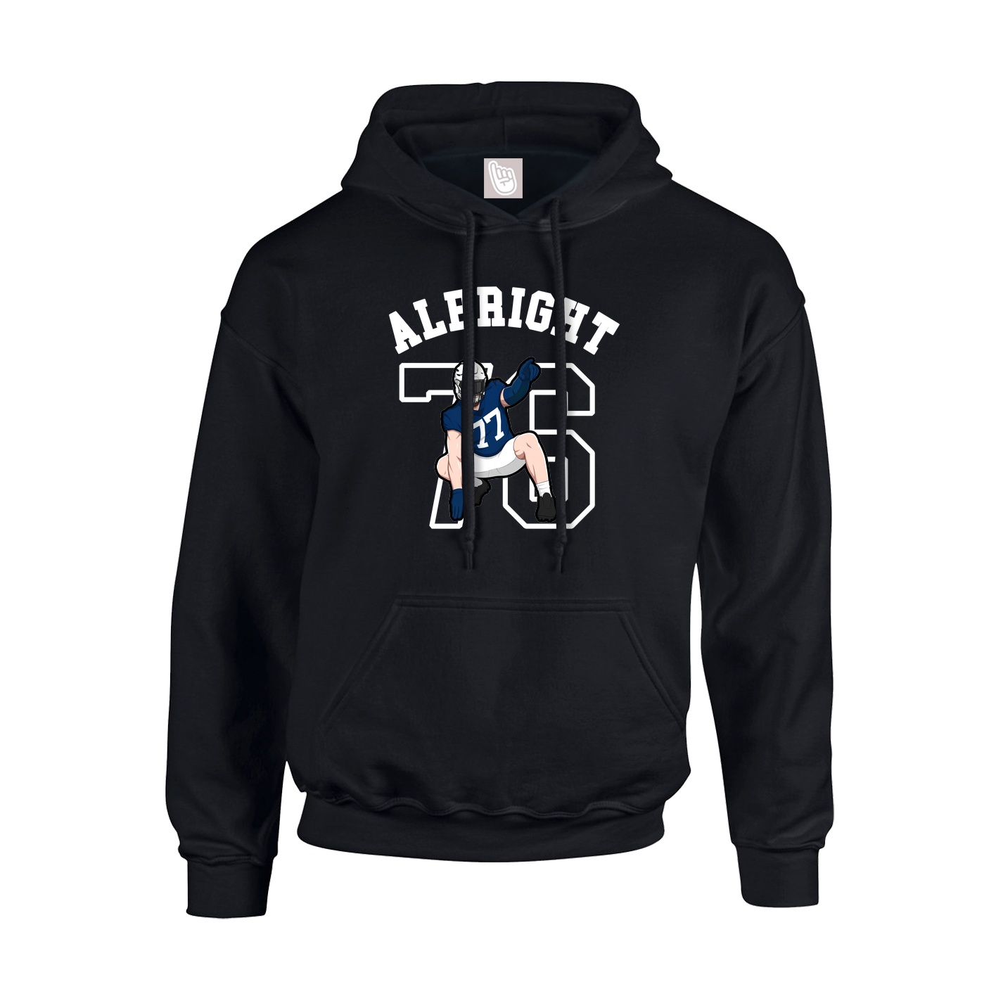 Hoodie — Shirsey Arch in Black