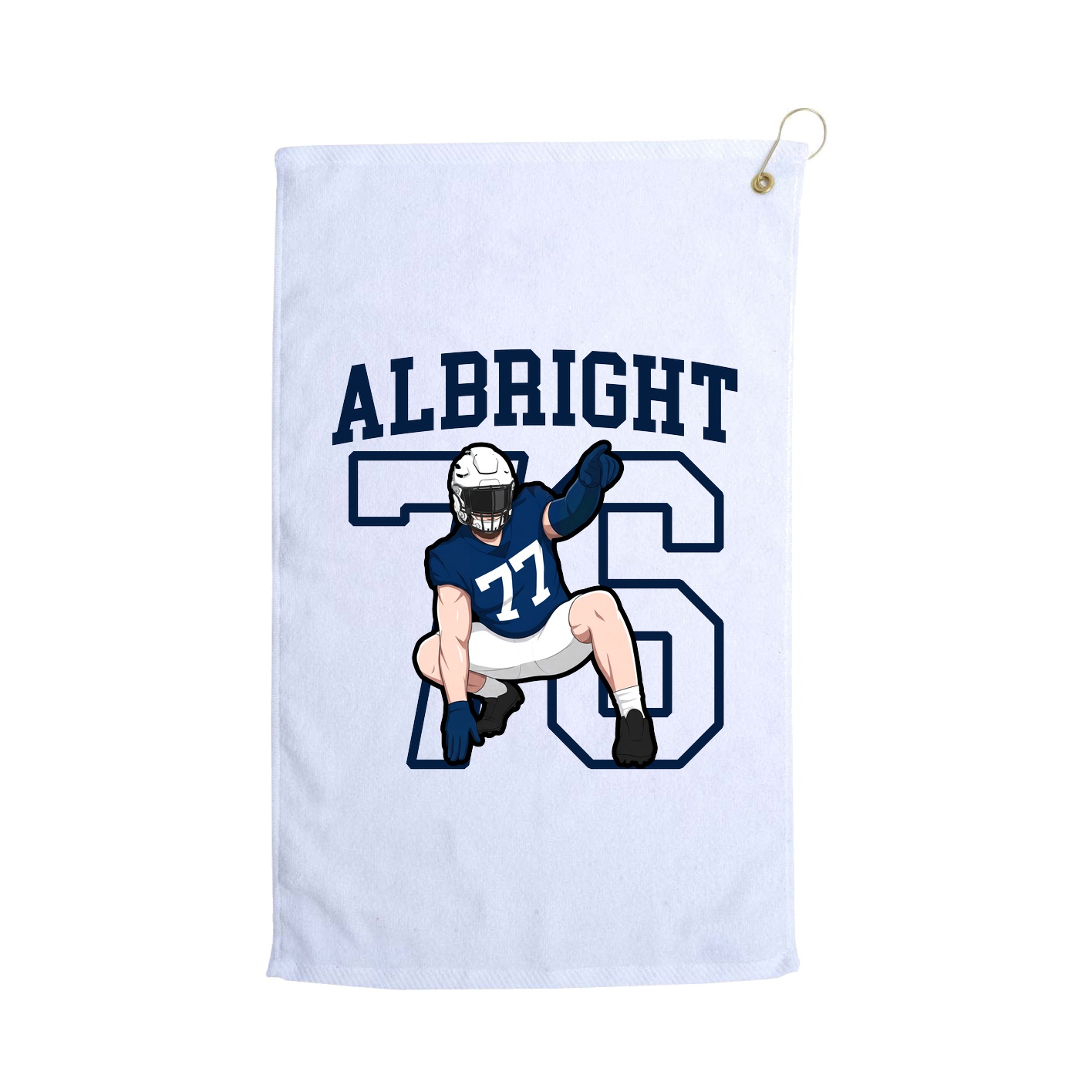 Golf Towel — Shirsey in White