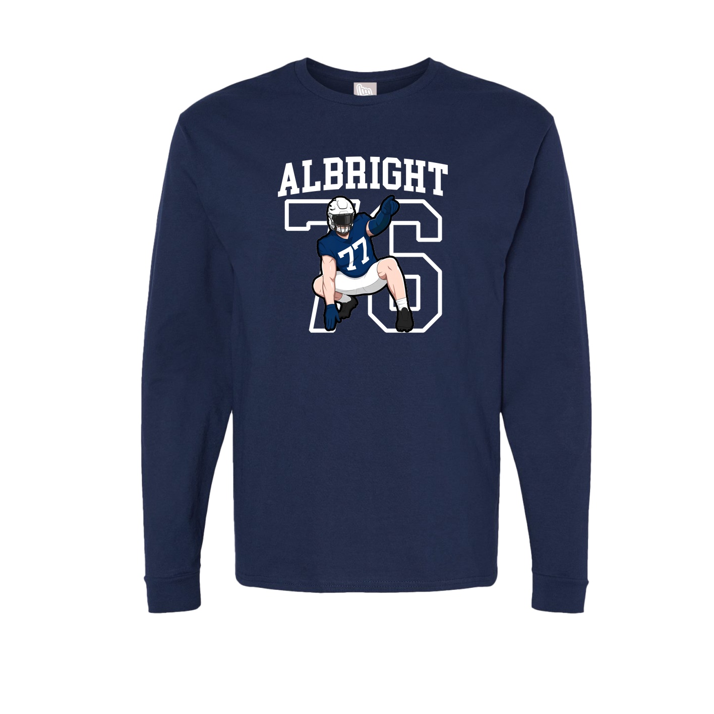 Long Sleeve Tee — Shirsey in Navy