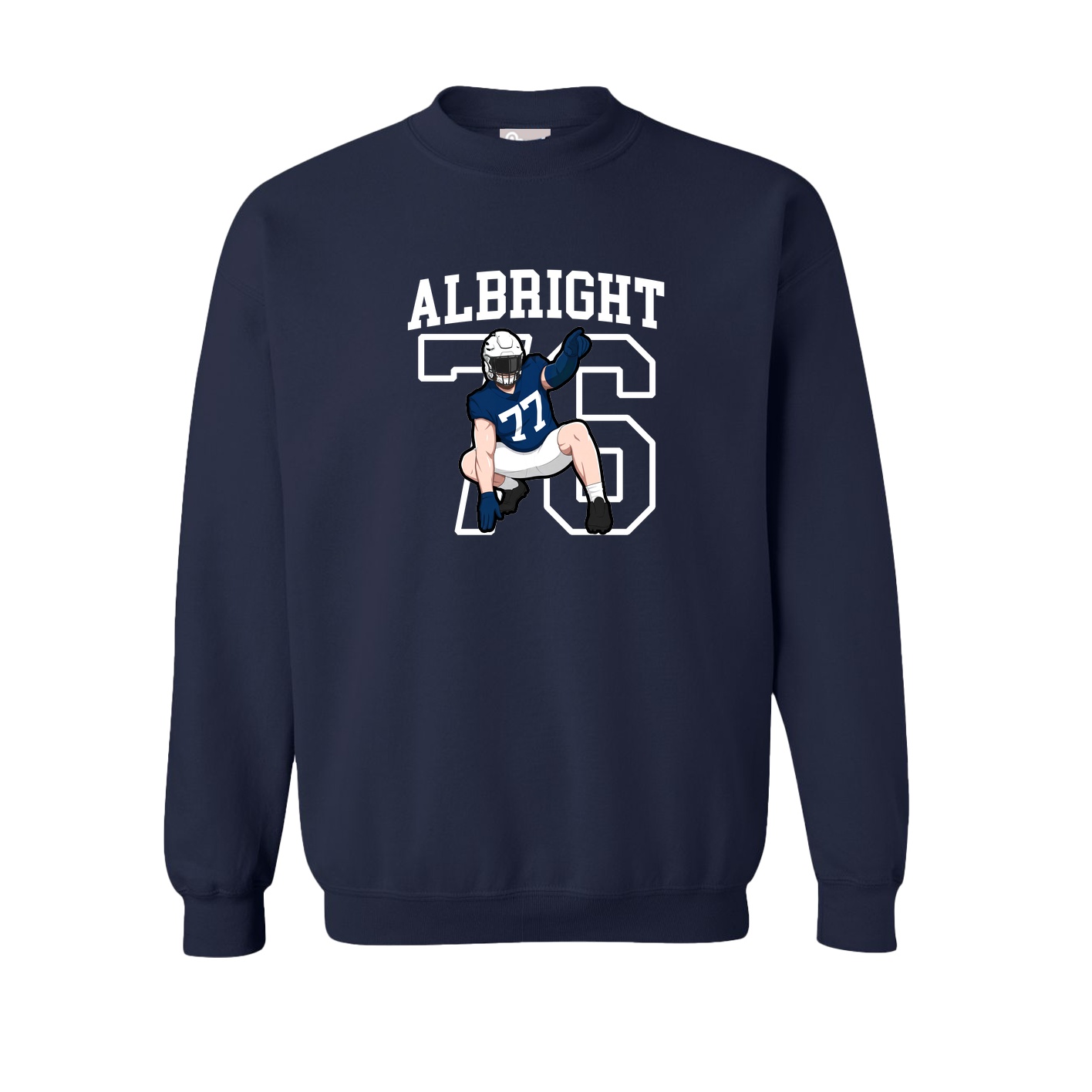 Fleece Crew — Shirsey in Navy
