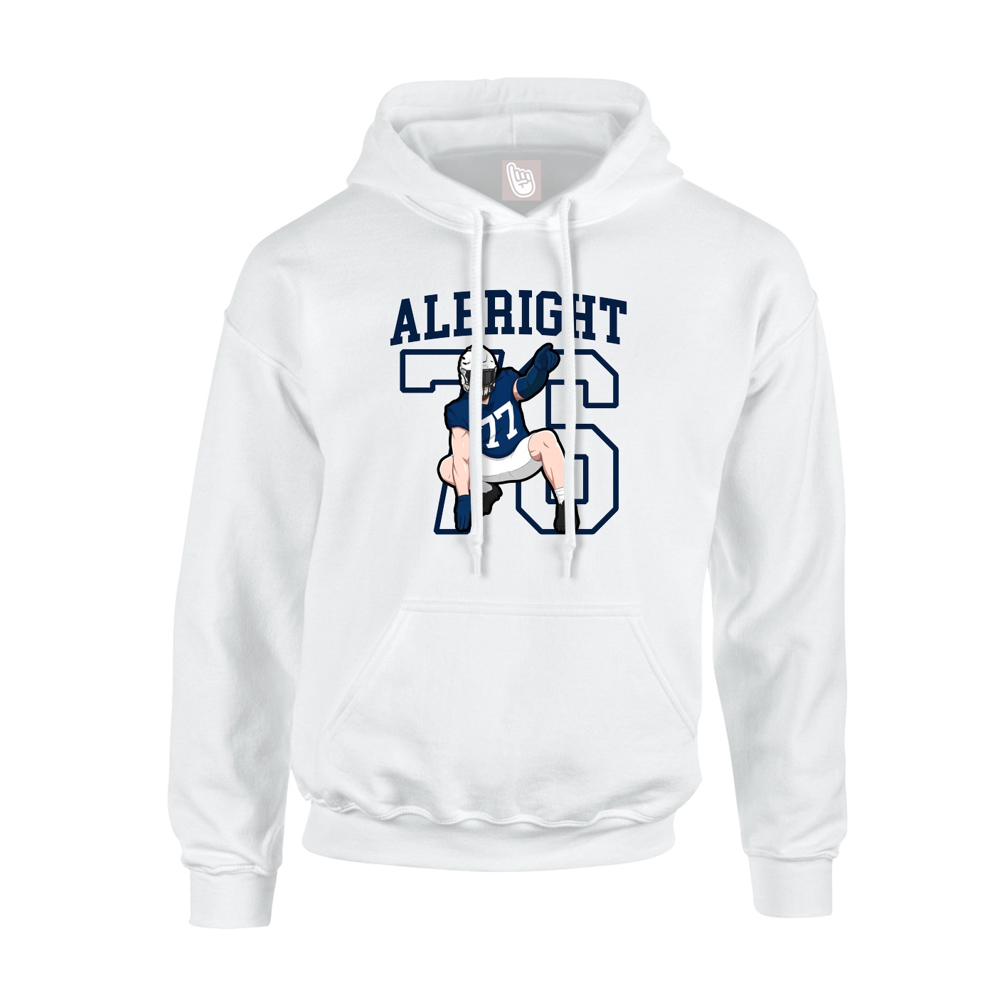 Youth Hoodie — Shirsey in White