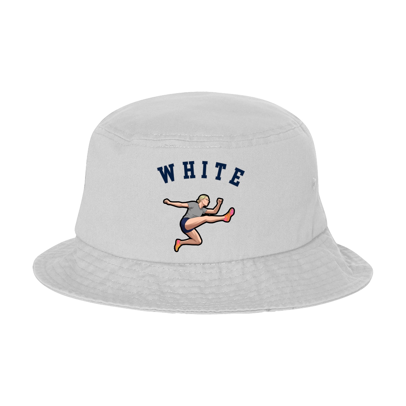 Bucket Cap — Shirsey Arch in White
