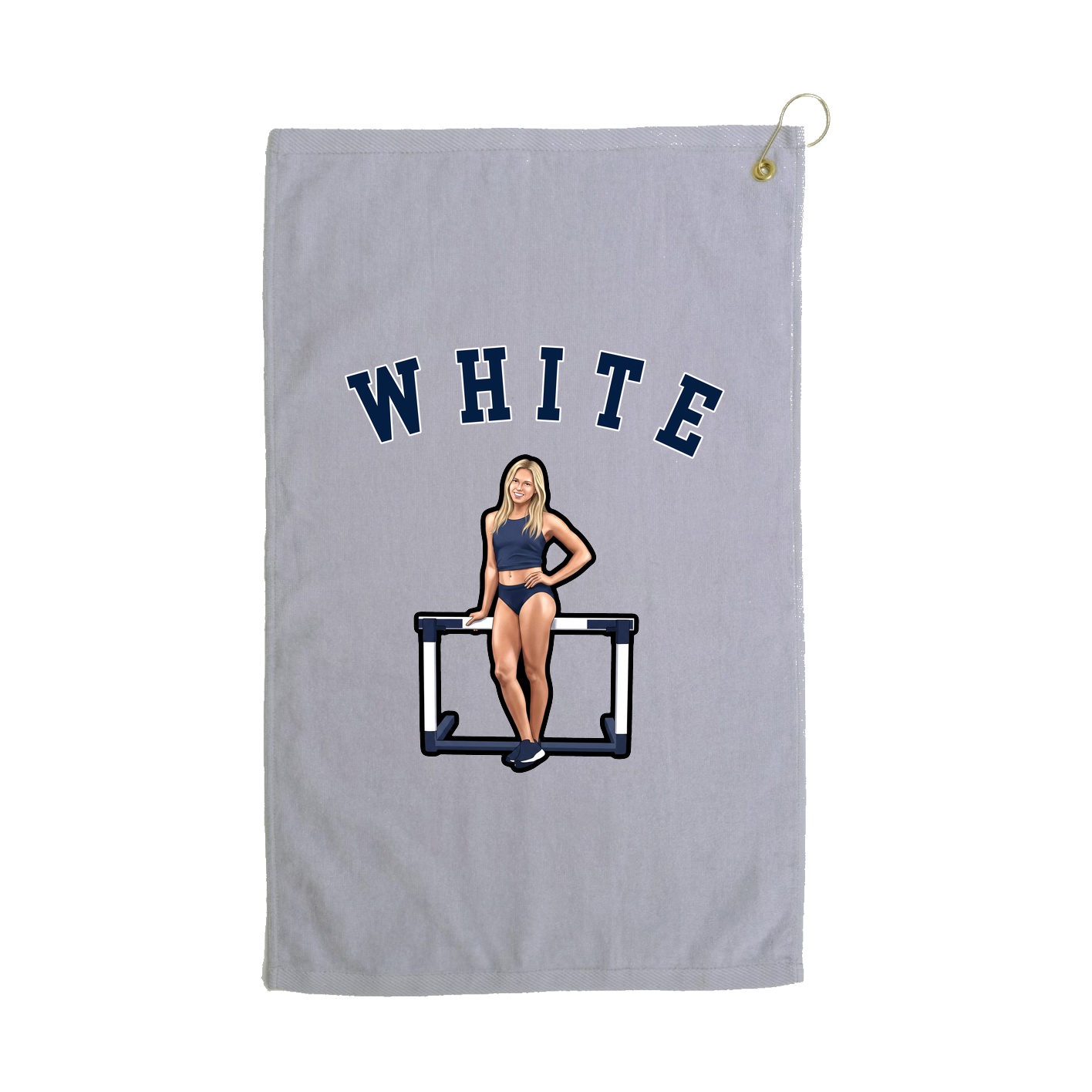 Golf Towel — Shirsey Arch in Grey
