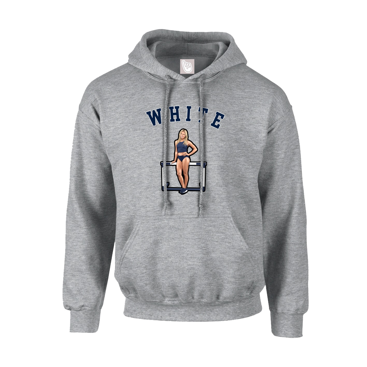 Hoodie — Shirsey Arch in Grey