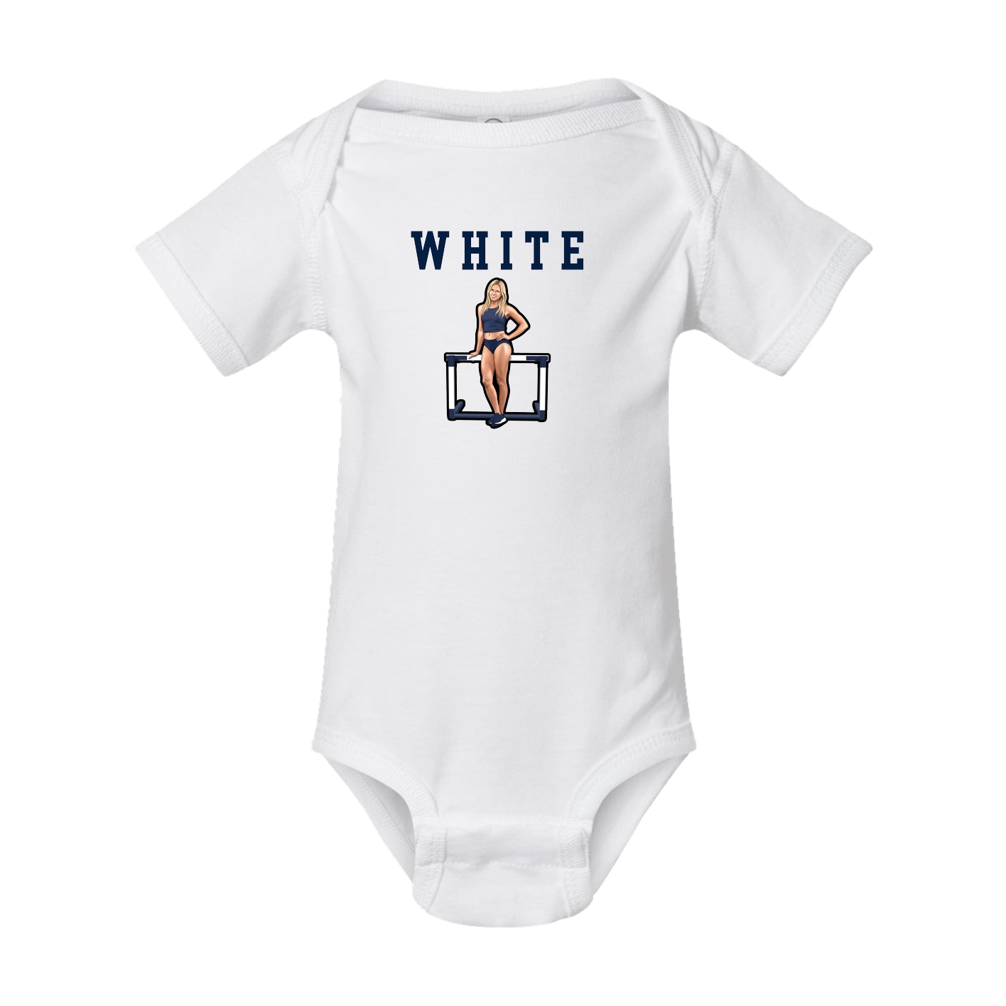 Baby Onesie — Shirsey in White