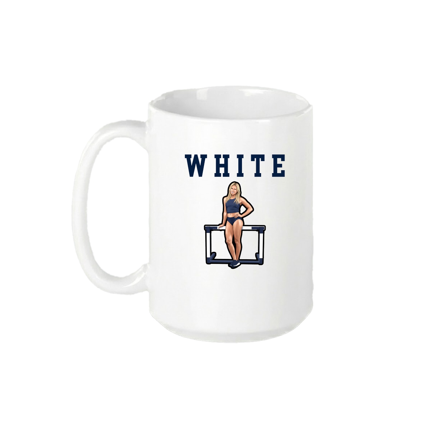 15oz Coffee Mug — Shirsey in White