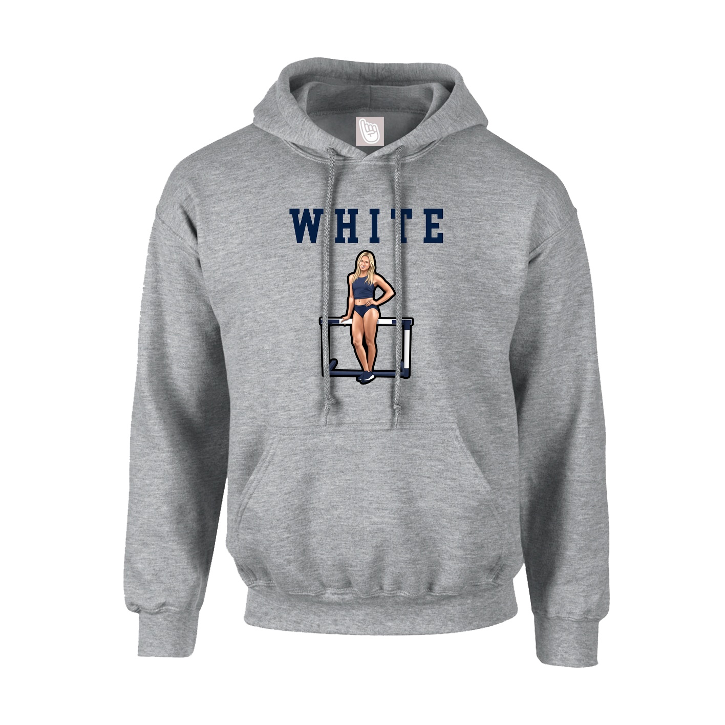 Hoodie — Shirsey in Grey