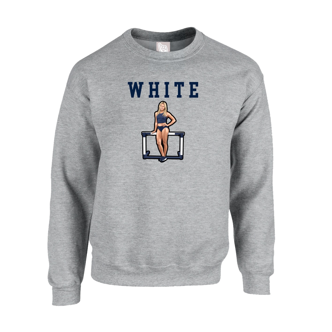 Fleece Crew — Shirsey in Grey