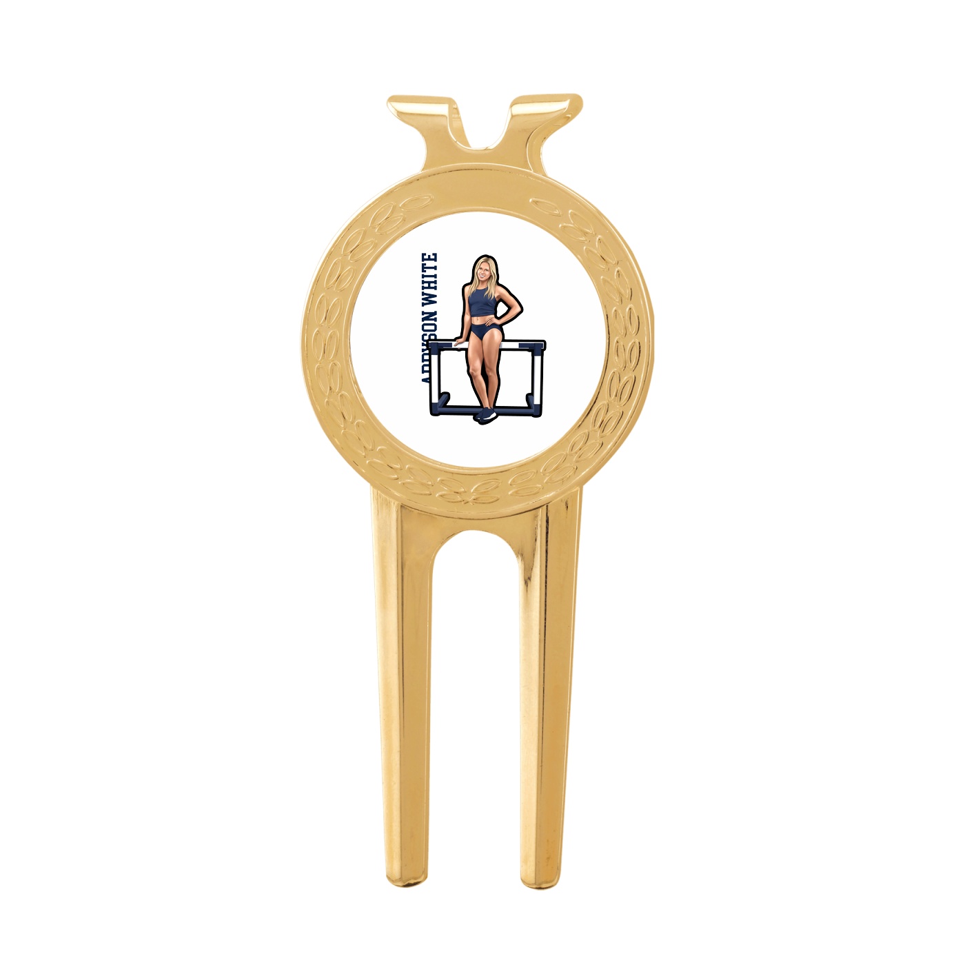 Divot Tool with Ball Marker — Name Vertical in Classic