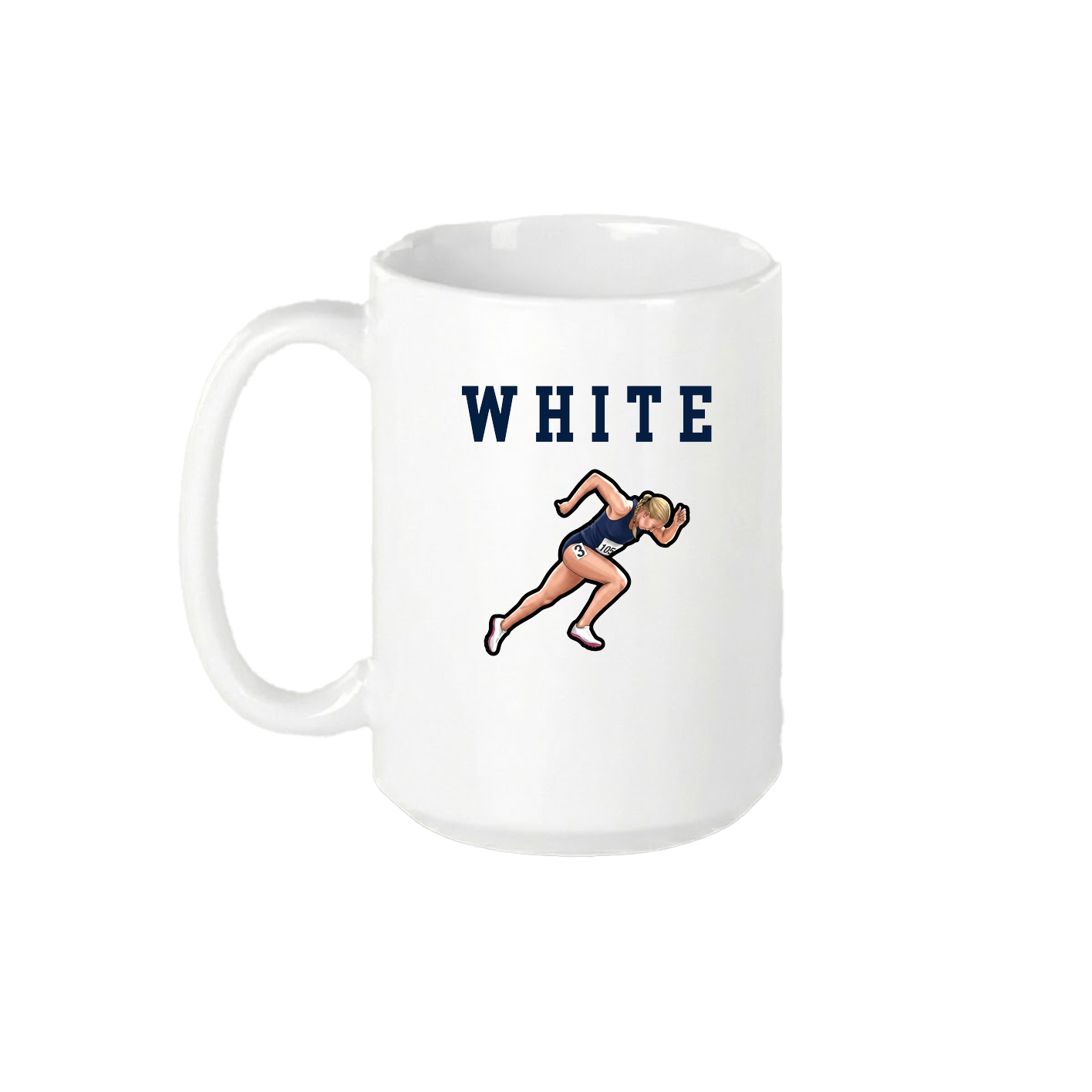 15oz Coffee Mug — Shirsey in White