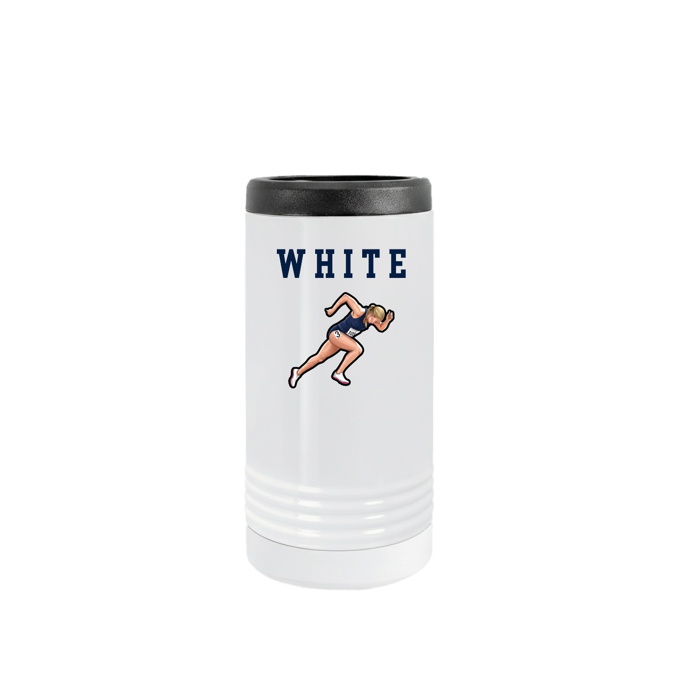 Slim Beverage Holder — Shirsey in White