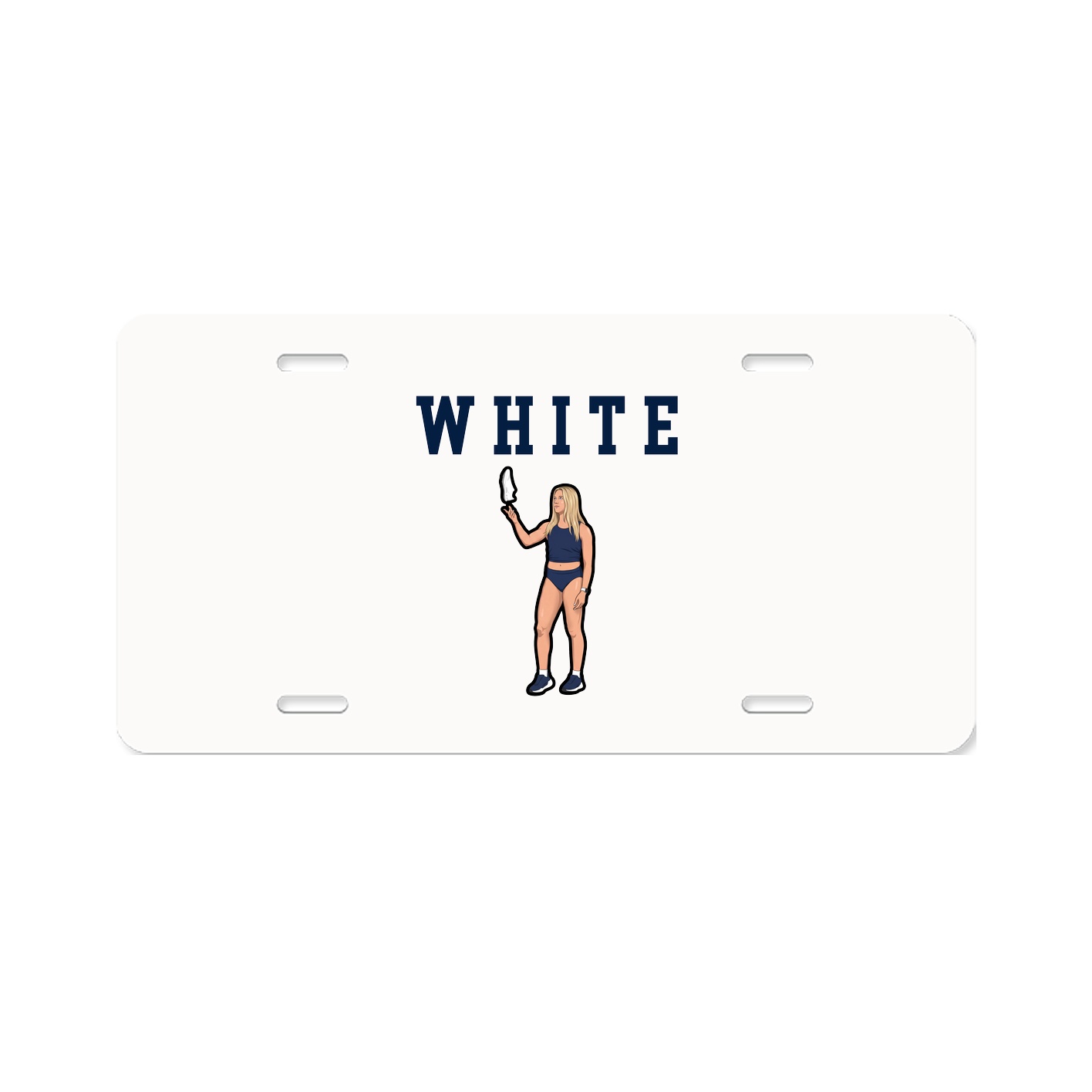 License Plate — Shirsey in Classic