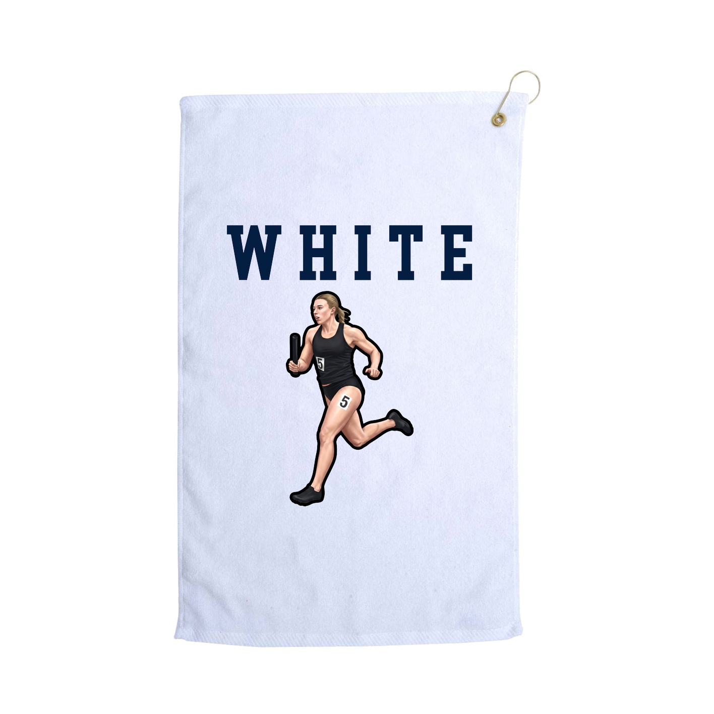 Golf Towel — Shirsey in White